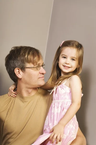아버지와 딸 — 스톡 사진