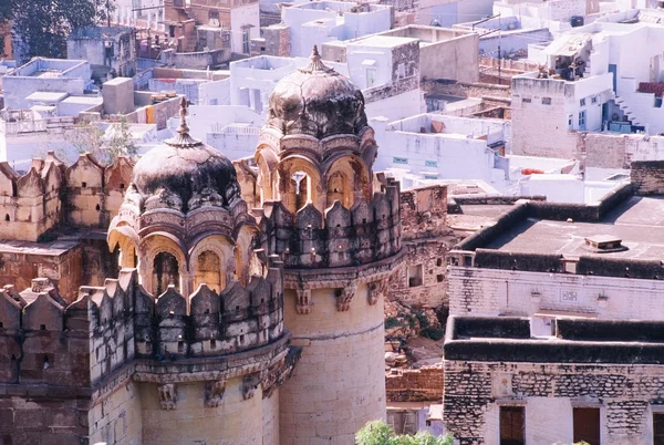 メヘラン ガール城塞、ジョドパーズ、ラジャスタン、インドからの眺め — ストック写真