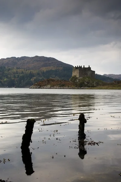 Schloss Tioram, Schottland — Stockfoto