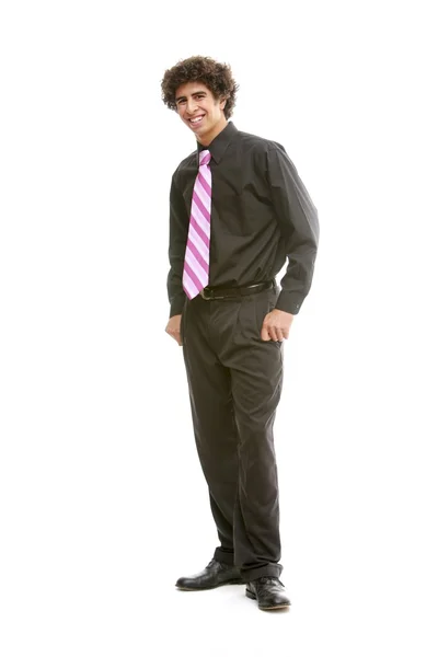 Dobrze ubrany mężczyzna młody — Zdjęcie stockowe