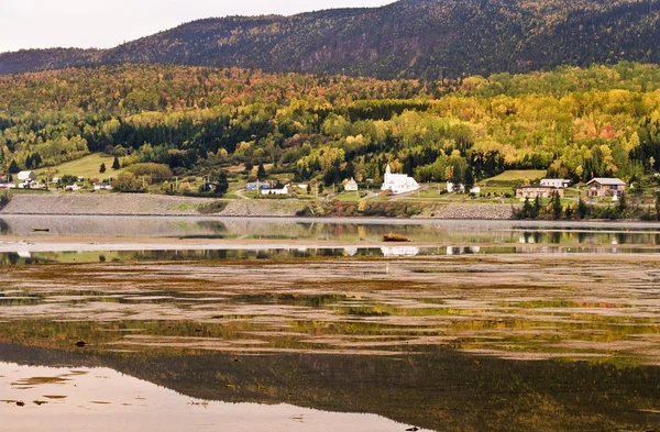 Pointe Navarra, schiereiland Gaspé, quebec, canada — Stockfoto