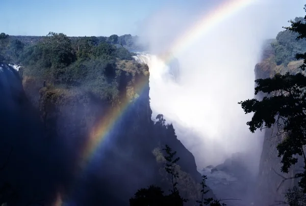 Victoriafallen, zimbabwe — Stockfoto