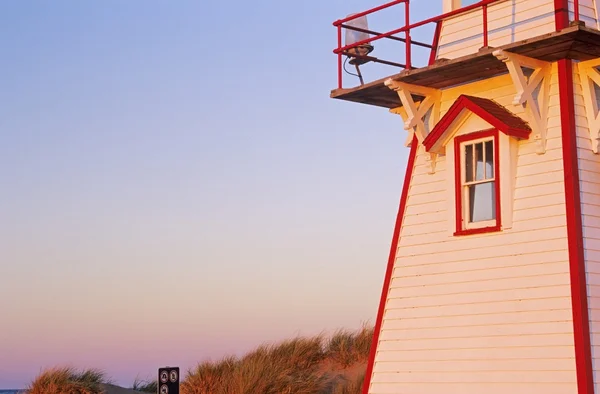Cove Head Lighthouse, Prince Edward Island National Park, Prince Edward Island, Canada — Stock Image Cove Head Lighthouse, Prince Edward Island National Park, Prince Edward Island, Canada Stock Image