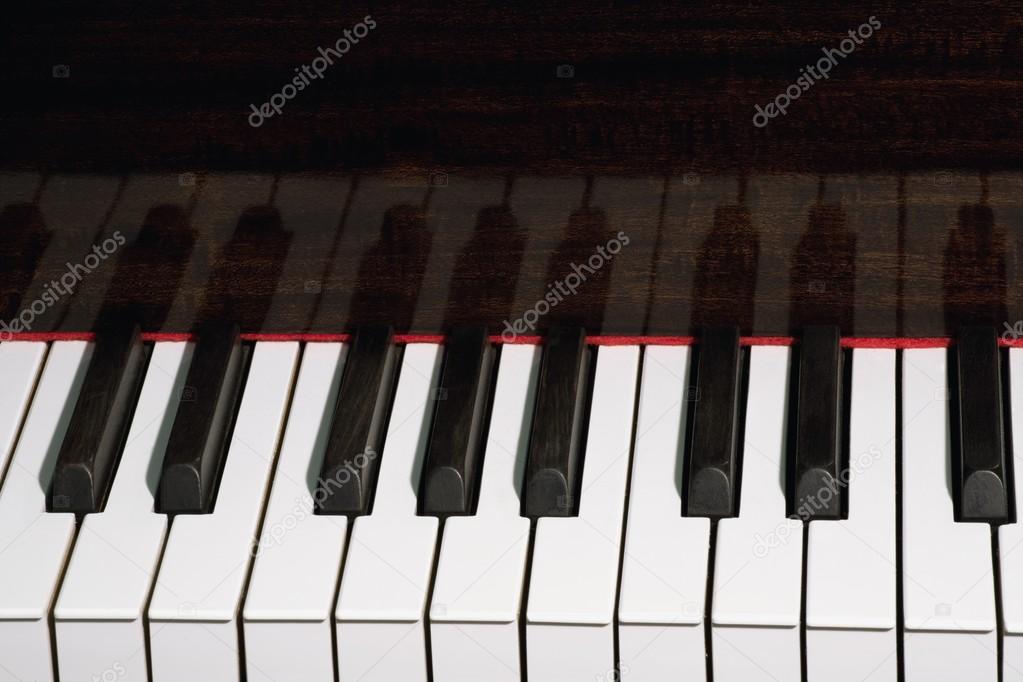Piano closeup