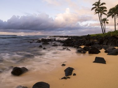 Shoreline, Poipu, Kauai, Hawaii