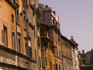 yıpranmış binalar, Roma, İtalya