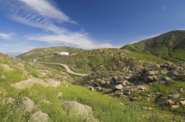 Округ Риверсайд, Калифорния, США. Пейзаж сцены
