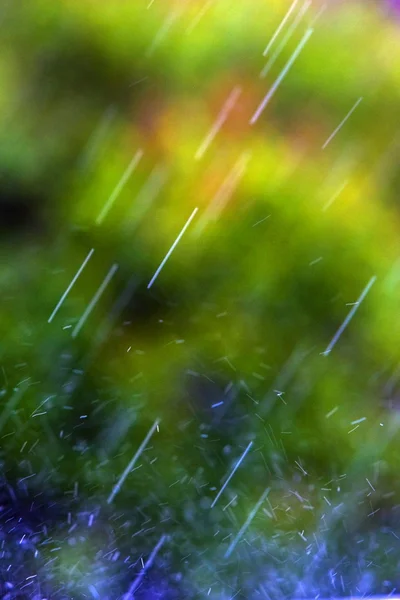 Regn som faller — Stockfoto