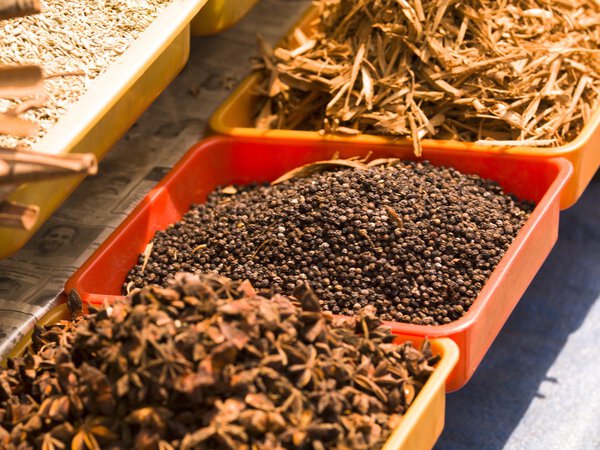 Indian Food For Sale, Kerala, India