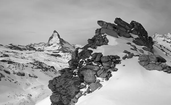Die Matterhorntürme, Schweiz — Stockfoto