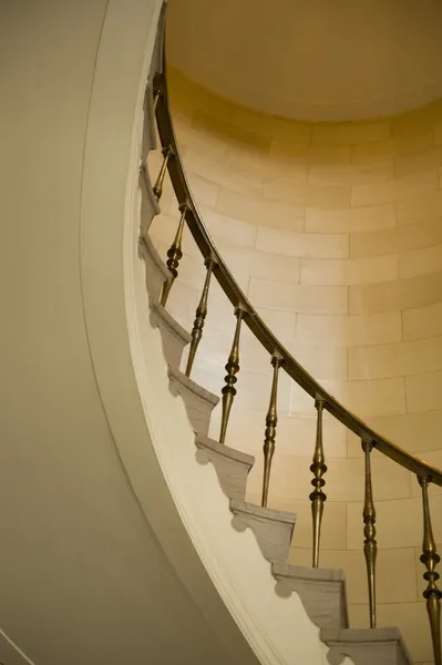 Escalera en Edificio Histórico, Edificio Hamilton, Winnipeg, Manitoba, Canadá — Foto de Stock