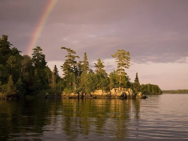 Lago de los Bosques, Ontario, Canadá — Foto de Stock