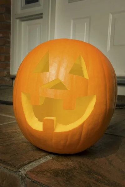 Carved Pumpkin — Stock Photo, Image