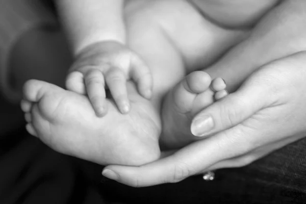 Piedi del bambino — Foto Stock