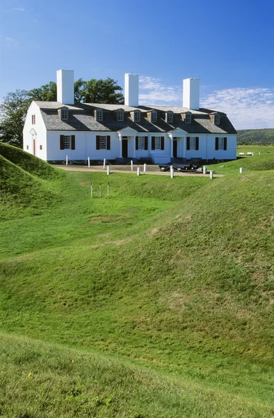 Fort Anne National Historic Park, Annapolis Royal, Nova Escócia, Canadá Fotos De Bancos De Imagens