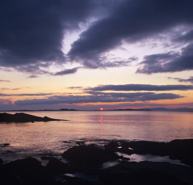gün batımı, kintyre, argyll ve bute, İskoçya