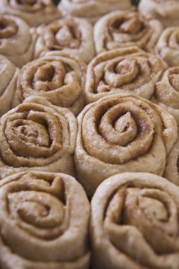 tarçınlı çörek pişirdim
