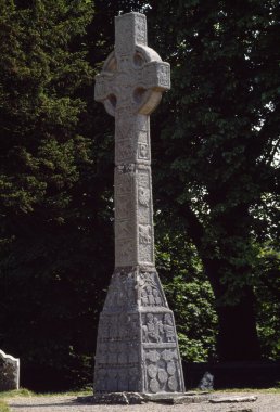 Moone yüksek çapraz, county kildare, İrlanda