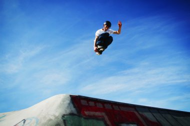 yüksek atlama skater boy