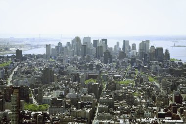 manhattan manzarası. New york city, new york, Amerika Birleşik Devletleri