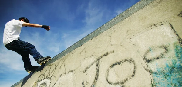 Skater jongen — Stockfoto