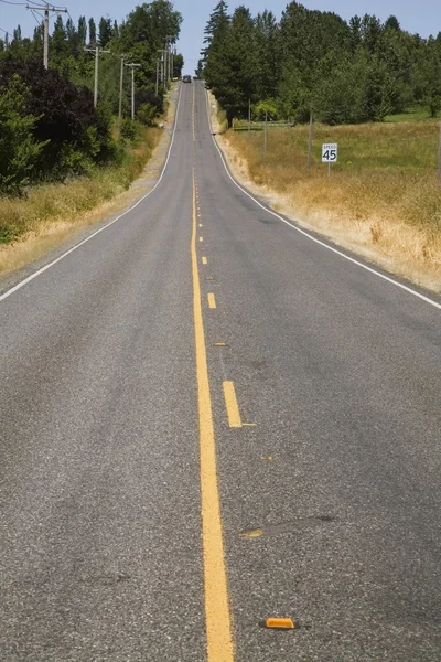 Strada rurale — Foto Stock