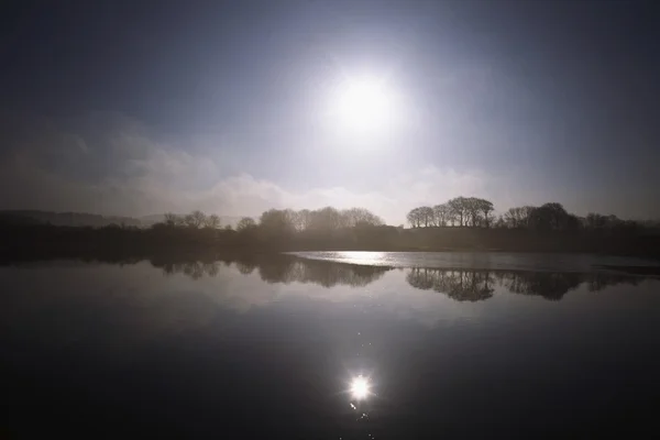 Vartry Reservoir, Rundholz, Grafschaft Weiden, Irland — Stockfoto