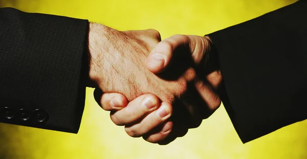 Shake Hands Sign — Stock Photo, Image