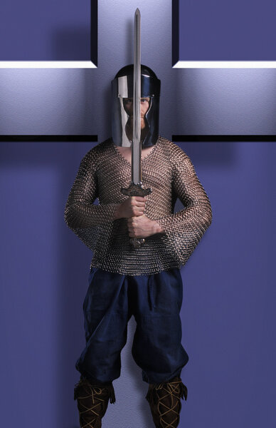 Christian Dressed In The Armor Of God