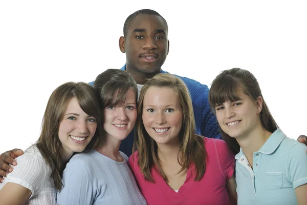 Interracial Group Of Young Adults — Stock Photo, Image