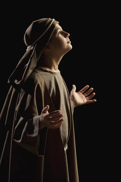 Menino Retratando um Jesus Jovem — Fotografia de Stock