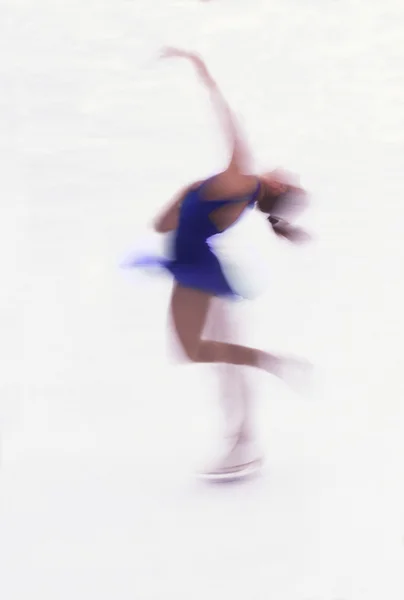 Mulher Figura patinação — Fotografia de Stock