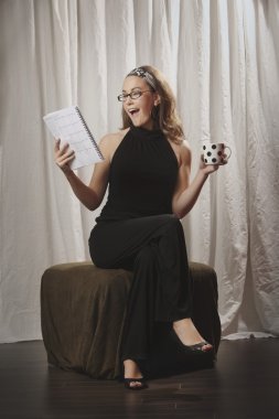 kadın ise okuma bir belgeden şaşırttı