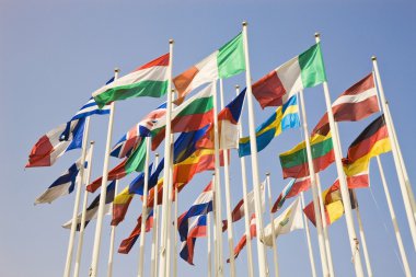 Grup uluslararası ülke bayrakları