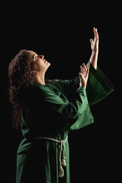 Woman Depicting Mary Of Bethany — Stock Photo, Image