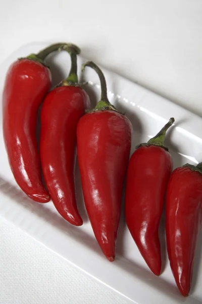 Κόκκινες πιπεριές — Φωτογραφία Αρχείου