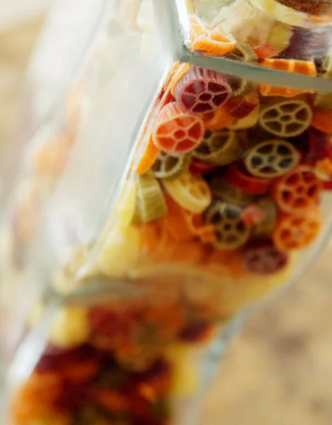 Multi-Colored Pasta — Stock Photo, Image