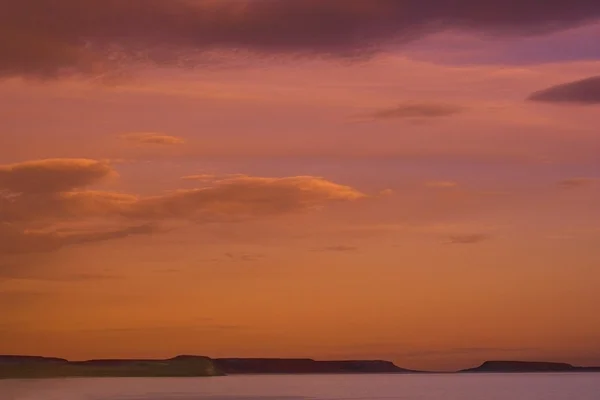 Obloha nad Severní ledový oceán — Stock fotografie