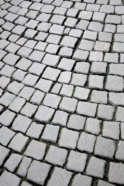 Estrada Cobblestone — Fotografia de Stock