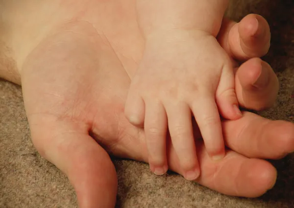 Baby's Hand — Stock Photo, Image