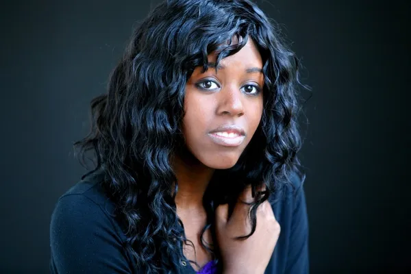 Portrait Of A Young Woman — Stock Photo, Image