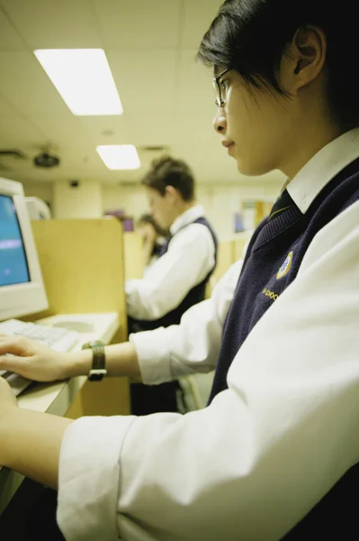 Working In Class — Stock Photo, Image