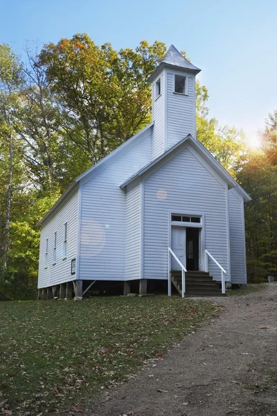 Edificio Chiesa bianca — Foto Stock