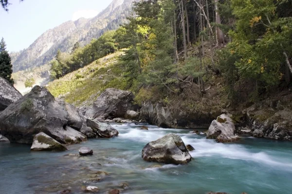 산악 지대의 강 — 스톡 사진