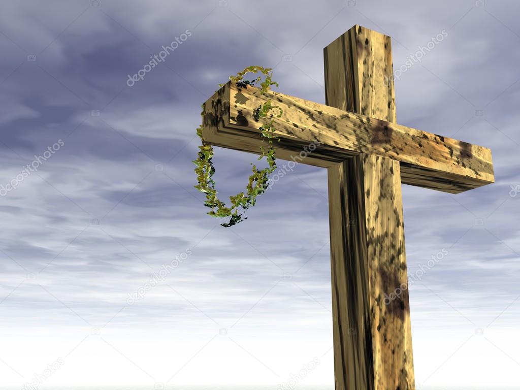 Cross And Crown Of Thorns