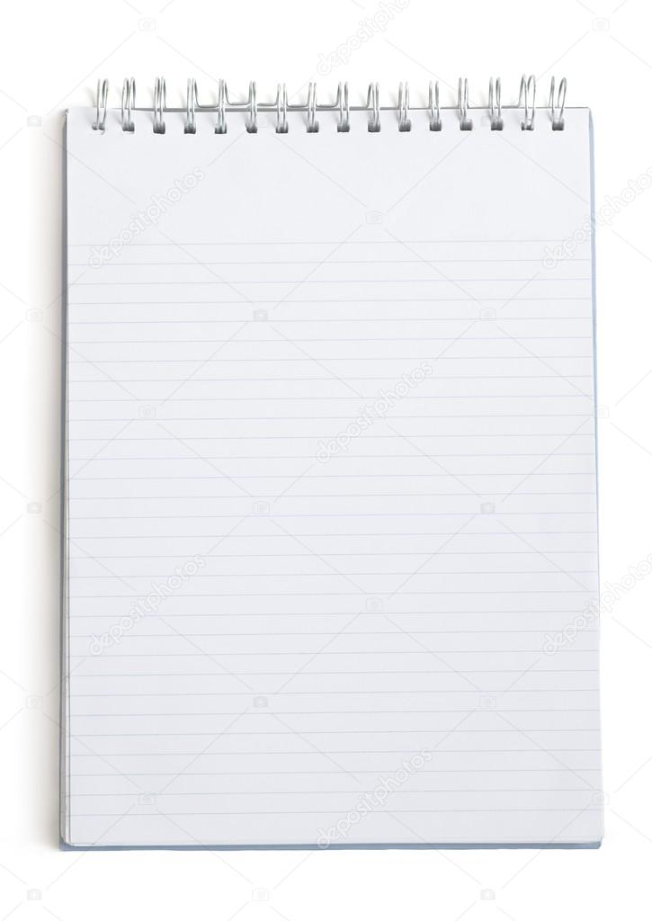 Blank Writing Pad