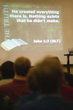 kutsal kilise duvarındaki öngörülen john den