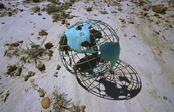 Электронный глобус — стоковое фото