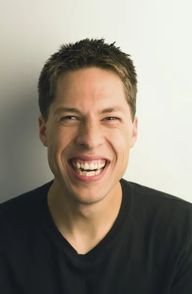 Young Man With A Big Smile — Stock Photo, Image