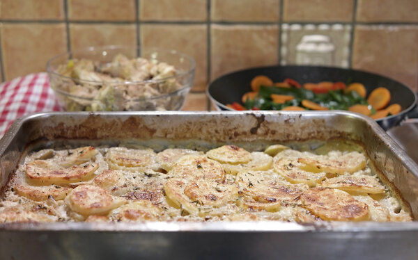 Свежий ужин
